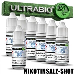 20 mg ULTRABIO 10 x 10 ml NIKOTINSALZ SHOT – 100 ml