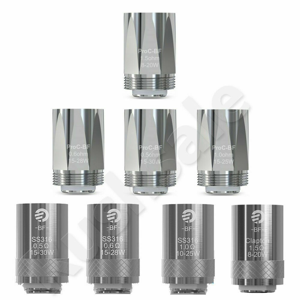 5x BF SS316 - Coils Innocigs Joyetech - eGo AIO Simple - Verdampferkopf