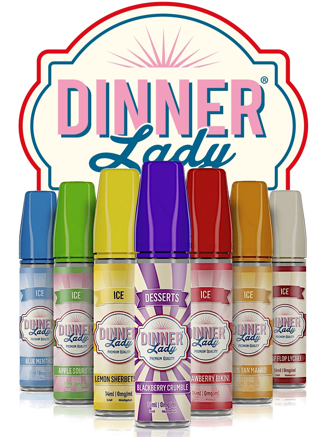 Dinner Lady Longfill 14 ml Aroma - Alle Sorten