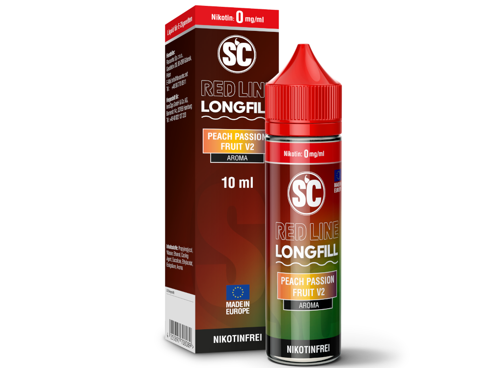 SC - Red Line - Aroma Peach Passion Fruit V2 10 ml