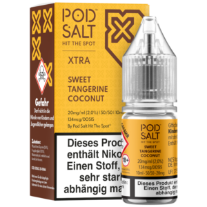 Pod Salt Xtra – Sweet Tangerine Coconut Nikotinsalz Liquid