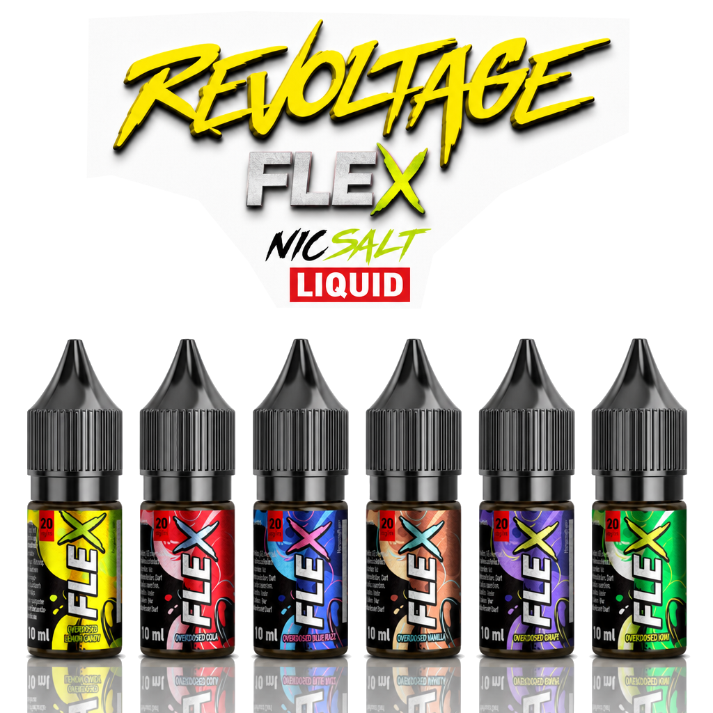 10ml REVOLTAGE FLEX Nikotinsalz Overdosed E-Liquid