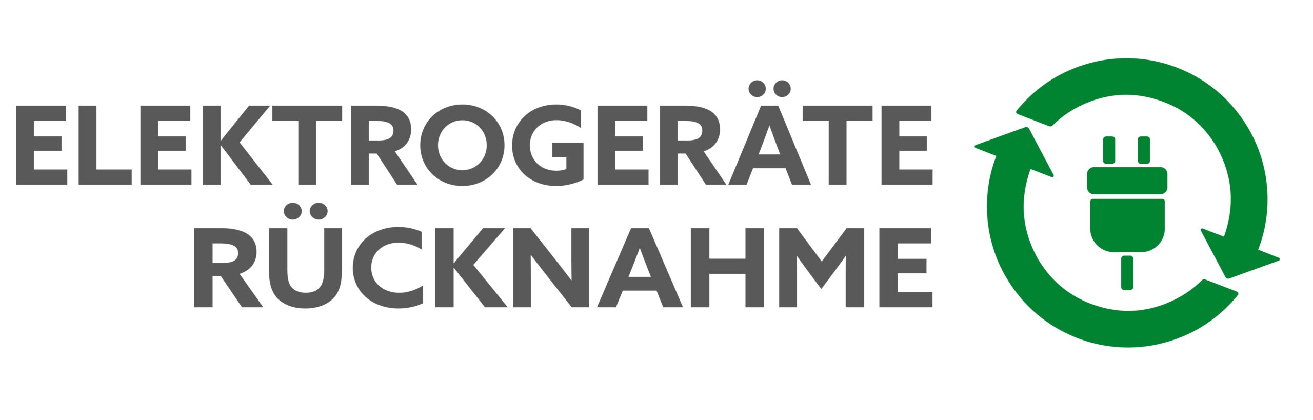 Symbol nach Anlage 3a ElektroG: „Elektrogeräte Rücknahme" – Kennzeichnung von Sammel- und Rücknahmestellen